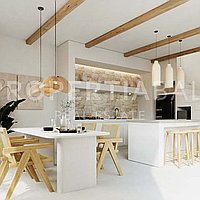 Sleek Mediterranean Villas With Ocean Views In Ungasan. Villas in Bali for Sale: Вилла в Унгасан, Балиан за 144 тыс. USD. Leasehold. Предварительный просмотр фото #3