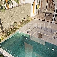 Beautiful Modern Contemporary Villas In Babakan. Villas in Bali for Sale: Вилла в Babakan, Балиан за 238 тыс. USD. Leasehold. Предварительный просмотр фото #14