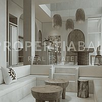 Modern Mediterranean Family Villa In Berawa. Villas in Bali for Sale: Вилла в Берава (Чангу), Балиан за 385 тыс. USD. Leasehold. Предварительный просмотр фото #2