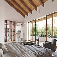 Spanish Tropical Villa Design In Suluban. Villas in Bali for Sale: Вилла в Улувату, Балиан за 227 тыс. USD. Leasehold. Предварительный просмотр фото #4