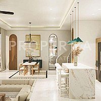 Modern Tropical Family Villa In The Heart Of Bingin. Villas in Bali for Sale: Вилла в Бингин, Балиан за 370 тыс. USD. Leasehold. Предварительный просмотр фото #1