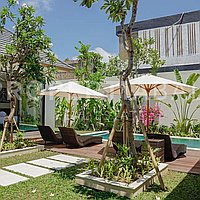 Charming Contemporary Family Home In Babakan. Villas in Bali for Sale: Vila di dalam Babakan, Bali untuk 5,6 Miliar IDR. Leasehold. Pratinjau foto #11