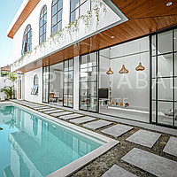 Elegant Modern Villa In Peaceful Cepaka. Villas in Bali for Sale: Vila di dalam Cepaka, Bali untuk 4,0 Miliar IDR. Leasehold. Pratinjau foto #15