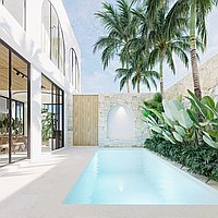 Enchanting 3-bedroom Balangan villa for sale. Villas in Bali for Sale: Vila di dalam Bukit West, Bali untuk 5,7 Miliar IDR. Freehold. Pratinjau foto #1