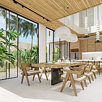 Enchanting 3-bedroom Balangan villa for sale. Villas in Bali for Sale: Vila di dalam Bukit West, Bali untuk 5,7 Miliar IDR. Freehold. Pratinjau foto #7