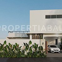 Modern Contemporary Villa Design In Babakan. Villas in Bali for Sale: Вилла в Babakan, Балиан за 274 тыс. USD. Leasehold. Предварительный просмотр фото #11
