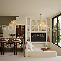 Stunning Modern Villa In Berawa. Villas in Bali for Sale: Вилла в Берава (Чангу), Балиан за 11,7 млн. RUB. Leasehold. Предварительный просмотр фото #1