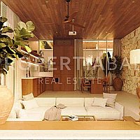 Stunning Tropical Biophilic Villas In Prime Of Bingin. Villas in Bali for Sale: Вилла в Бингин, Балиан за 220 тыс. USD. Leasehold. Предварительный просмотр фото #1