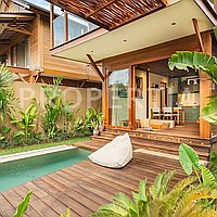 Stunning Tropical Wooden Villa In Buduk. Villas in Bali for Sale: Вилла в Buduk, Балиан за 211 тыс. USD. Leasehold. Предварительный просмотр фото #21