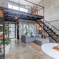 Industrial Inspired Loft Style In Babakan. Villas in Bali for Sale: Вилла в Babakan, Балиан за 146 тыс. USD. Leasehold. Предварительный просмотр фото #1