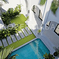 Modern Tropical Inspired Project In Tumbak Bayuh. Villas in Bali for Sale: Вилла в Tumbak Bayuh, Балиан за 3,0 млрд. IDR. Leasehold. Предварительный просмотр фото #8