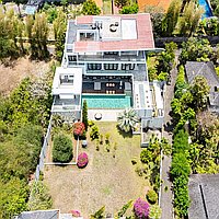 Ultra-chic modern villa with panoramic views of Jimbaran Bay and Benoa. Villas in Bali for Sale: Вилла в Bukit South, Балиан за 1509 тыс. USD. Freehold. Предварительный просмотр фото #4