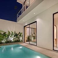 Three bedroom Balangan villa with breathtaking vistas. Villas in Bali for Sale: Вилла в Bukit West, Балиан за 255 тыс. USD. Leasehold. Предварительный просмотр фото #5