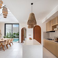 Three bedroom Balangan villa with breathtaking vistas. Villas in Bali for Sale: Vila di dalam Bukit West, Bali untuk 4,3 Miliar IDR. Leasehold. Pratinjau foto #10