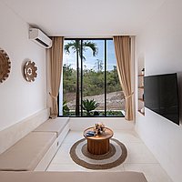 Three bedroom Balangan villa with breathtaking vistas. Villas in Bali for Sale: Vila di dalam Bukit West, Bali untuk 4,3 Miliar IDR. Leasehold. Pratinjau foto #6