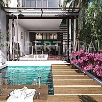 Modern Tropical Villa Project In Pecatu. Villas in Bali for Sale: Вилла в Улувату, Балиан за 10,9 млн. RUB. Leasehold. Предварительный просмотр фото #1