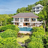 Luxury hillside villa with breathtaking ocean views in Labuan Sait. Villas in Bali for Sale: Вилла в Балиан за 104,6 млн. RUB. Freehold. Предварительный просмотр фото #1