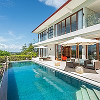 Luxury hillside villa with breathtaking ocean views in Labuan Sait. Villas in Bali for Sale: Вилла в Балиан за 103,4 млн. RUB. Freehold. Предварительный просмотр фото #2