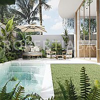 Tropical Famiily Home In Nyang Nyang. Villas in Bali for Sale: Вилла в Улувату, Балиан за 307 тыс. USD. Leasehold. Предварительный просмотр фото #8