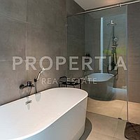 Stunning Mediterranean-Inspired Villa Near Canggu. Villas in Bali for Sale: Vila di dalam Bali untuk 4,9 Miliar IDR. Leasehold. Pratinjau foto #8