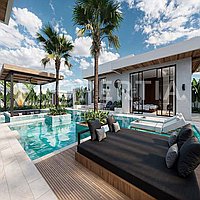 Fantastic Tropical Style Villa In Pecatu. Villas in Bali for Sale: Вилла в Улувату, Балиан за 26,5 млн. RUB. Leasehold. Предварительный просмотр фото #9