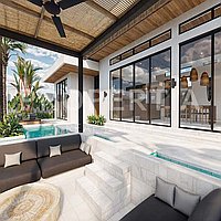 Fantastic Tropical Style Villa In Pecatu. Villas in Bali for Sale: Вилла в Улувату, Балиан за 26,5 млн. RUB. Leasehold. Предварительный просмотр фото #10