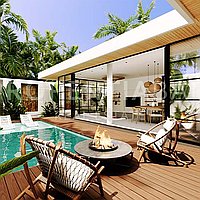 Timeless Elegance Villas In Bingin. Villas in Bali for Sale: Вилла в Бингин, Балиан за 19,3 млн. RUB. Leasehold. Предварительный просмотр фото #6