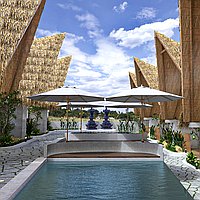 Charming One-Bedroom Mezzanine Style Villa Near the Beach in Bingin Area. Villas in Bali for Sale: Vila di dalam Pecatu, Bali untuk 2,1 Miliar IDR. Leasehold. Pratinjau foto #1