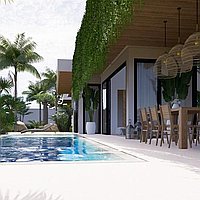 FOR LEASE VILLA 3 BEDROOM VILLA WIDE OCEAN VIEW PECATU. Villas in Bali for Sale: Вилла в Пекату, Балиан за 55,8 млн. RUB. Leasehold. Предварительный просмотр фото #13