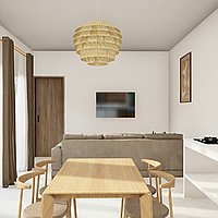 Investment Gem: Two-Bedroom Villa with Scenic Rooftop Lounge in Pecatu, 20-Year Leasehold. Villas in Bali for Sale: Вилла в Пекату, Балиан за 10,8 млн. RUB. Leasehold. Предварительный просмотр фото #3