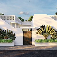 Investment Gem: Two-Bedroom Villa with Scenic Rooftop Lounge in Pecatu, 20-Year Leasehold. Villas in Bali for Sale: Вилла в Пекату, Балиан за 10,8 млн. RUB. Leasehold. Предварительный просмотр фото #7