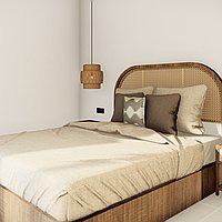 Investment Gem: Two-Bedroom Villa with Scenic Rooftop Lounge in Pecatu, 20-Year Leasehold. Villas in Bali for Sale: Вилла в Пекату, Балиан за 10,8 млн. RUB. Leasehold. Предварительный просмотр фото #5