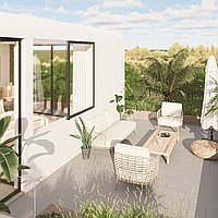 Modern Three-Bedroom Coastal Villa in Pecatu: Fully Furnished with Rooftop Lounge and Ocean Views. Villas in Bali for Sale: Вилла в Пекату, Балиан за 249 тыс. USD. Leasehold. Предварительный просмотр фото #10