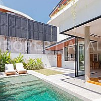 Stunning Modern Villa Design In Pererenan. Villas in Bali for Sale: Вилла в Переренан (Чангу), Балиан за 4,2 млрд. IDR. Leasehold. Предварительный просмотр фото #10