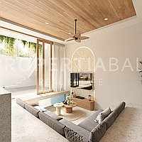 Stunning Tropical Villa In Pererenan. Villas in Bali for Sale: Вилла в Переренан (Чангу), Балиан за 3,0 млрд. IDR. Leasehold. Предварительный просмотр фото #1