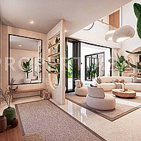 Gorgeous Villas Steps Away From Lima Beach Pererenan. Villas in Bali for Sale: Вилла в Переренан (Чангу), Балиан за 283 тыс. USD. Leasehold. Предварительный просмотр фото #3