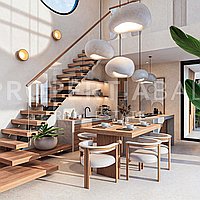 Beautiful Villas Near Lima Beach Pererenan. Villas in Bali for Sale: Вилла в Переренан (Чангу), Балиан за 225 тыс. USD. Leasehold. Предварительный просмотр фото #2