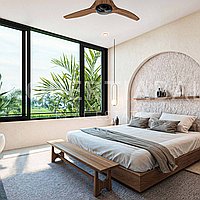 Beautiful Villas Near Lima Beach Pererenan. Villas in Bali for Sale: Вилла в Переренан (Чангу), Балиан за 17,7 млн. RUB. Leasehold. Предварительный просмотр фото #6