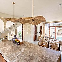 Stunning Mediterranean Finished Villa In The Heart Of Pererenan. Villas in Bali for Sale: Вилла в Переренан (Чангу), Балиан за 224 тыс. USD. Leasehold. Предварительный просмотр фото #2