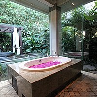 Tropical riverfront villa in Padang Galak, North of Sanur. Villas in Bali for Sale: Вилла в Санур, Балиан за 1185 тыс. USD. Freehold. Предварительный просмотр фото #11