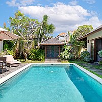 Sanur 3 Bed Single Level Pool Villa with Gated Beach Access. Villas in Bali for Sale: Вилла в Санур, Балиан за 430 тыс. USD. Leasehold. Предварительный просмотр фото #1