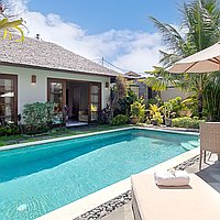Sanur 3 Bed Single Level Pool Villa with Gated Beach Access. Villas in Bali for Sale: Вилла в Санур, Балиан за 430 тыс. USD. Leasehold. Предварительный просмотр фото #2