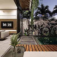 Potential ROI: Investment Opportunity in Modern Three-Bedroom Villa Near Mertasari Beach, Sanur. Villas in Bali for Sale: Вилла в Санур, Балиан за 15,5 млн. RUB. Leasehold. Предварительный просмотр фото #11