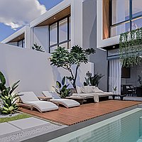 Potential ROI: Investment Opportunity in Modern Three-Bedroom Villa Near Mertasari Beach, Sanur. Villas in Bali for Sale: Вилла в Санур, Балиан за 15,5 млн. RUB. Leasehold. Предварительный просмотр фото #1
