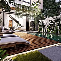 Potential ROI: Investment Opportunity in Modern Three-Bedroom Villa Near Mertasari Beach, Sanur. Villas in Bali for Sale: Вилла в Санур, Балиан за 15,5 млн. RUB. Leasehold. Предварительный просмотр фото #12