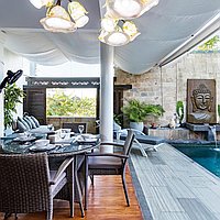 Contemporary design 2-bedroom villa steps from the beach in Sanur. Villas in Bali for Sale: Вилла в Санур, Балиан за 27,4 млн. RUB. Leasehold. Предварительный просмотр фото #6