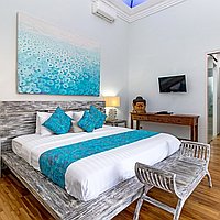 Contemporary design 2-bedroom villa steps from the beach in Sanur. Villas in Bali for Sale: Вилла в Санур, Балиан за 27,4 млн. RUB. Leasehold. Предварительный просмотр фото #8