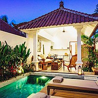 High Yielding 1 Bed Investment Villa, Easy Walk to Beach. Villas in Bali for Sale: Вилла в Семиньяк, Балиан за 195 тыс. USD. Leasehold. Предварительный просмотр фото #1