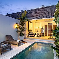 Two bedroom villa, 400m from the beach in Seminyak. Villas in Bali for Sale: Вилла в Семиньяк, Балиан за 279 тыс. USD. Leasehold. Предварительный просмотр фото #1