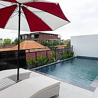 Exclusive three-bedroom villa in prime Seminyak location. Villas in Bali for Sale: Вилла в Семиньяк, Балиан за 201 тыс. USD. Leasehold. Предварительный просмотр фото #1